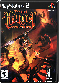 Dark Angel Vampire Apocalypse Playstation 2 US box art